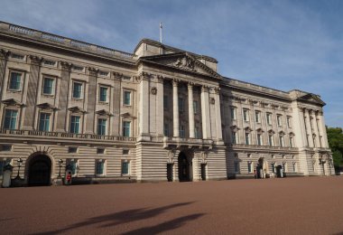 Londra, İngiltere - Ekim 2022 Buckingham Sarayı