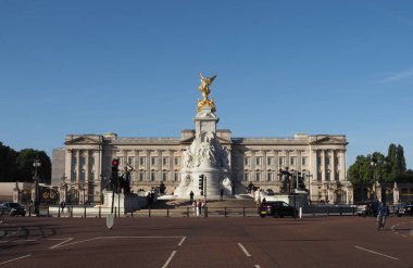 Londra, İngiltere - Ekim 2022 Buckingham Sarayı