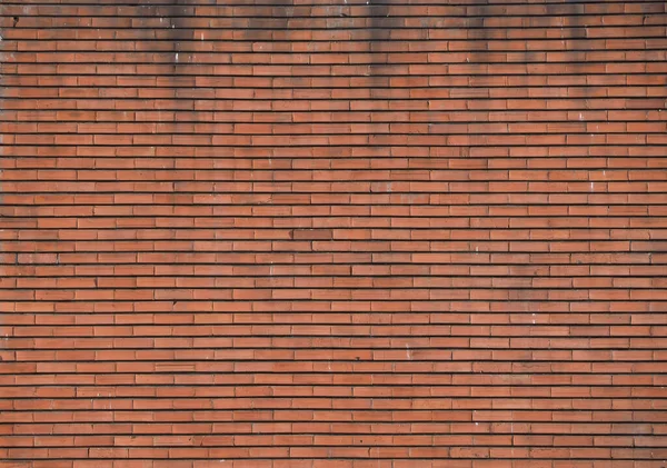 背景として有用な赤レンガの壁 — ストック写真