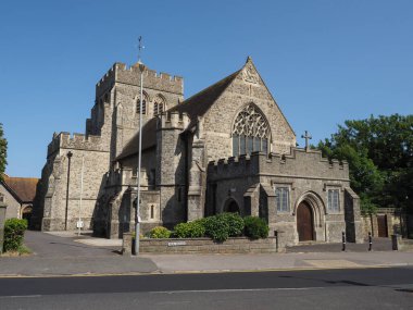 İngiltere, Bexhill 'deki St. Mary Magdalene Kilisesi.