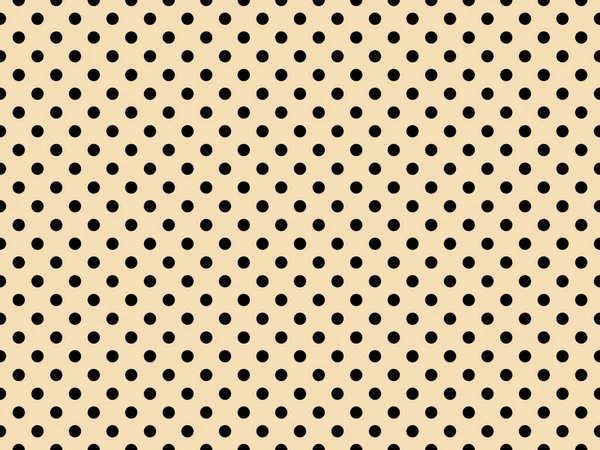 Black Polka Dots Pattern Wheat Useful Background — Fotografia de Stock