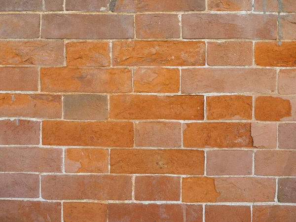 Industrial Style Red Brick Wall Useful Background — 스톡 사진