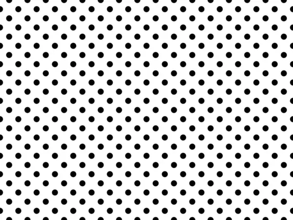 Black Polka Dots Pattern White Useful Background — Fotografia de Stock