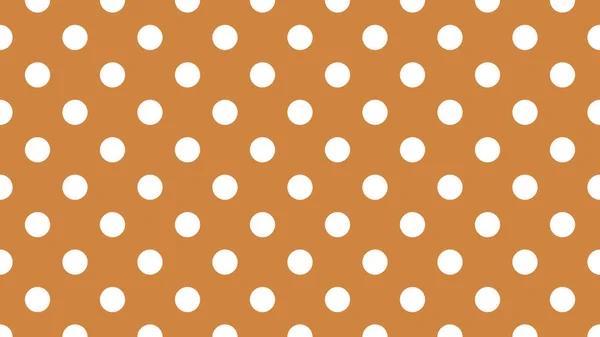 White Colour Polka Dots Pattern Peru Brown Useful Background — Stock Photo, Image