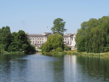 Londra, İngiltere - 08 Haziran 2023 Buckingham Sarayı
