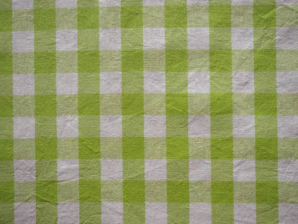 Промышленный Стиль Клетчатой Зеленой Белой Текстуры Ткани Полезной Качестве Фона — стоковое фото