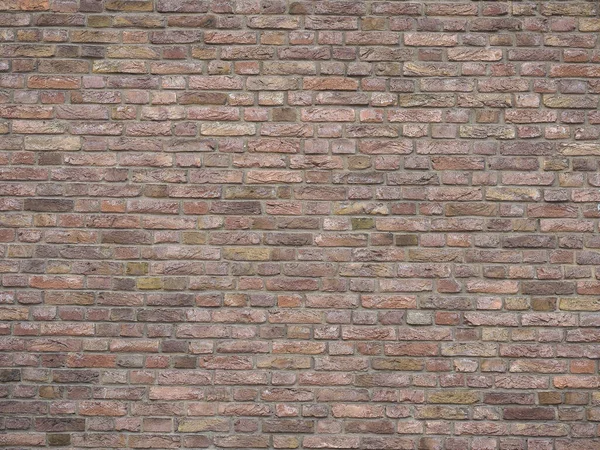 背景として役に立つ工業型ダークレッドレンガの壁 — ストック写真