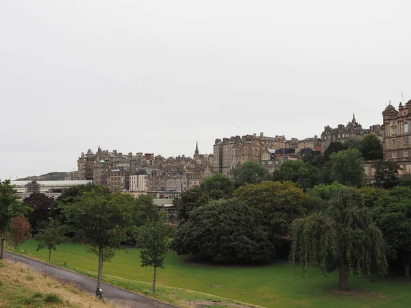 Edinburgh Ngiltere Eylül 2023 Mound Hill Manzarası — Stok fotoğraf