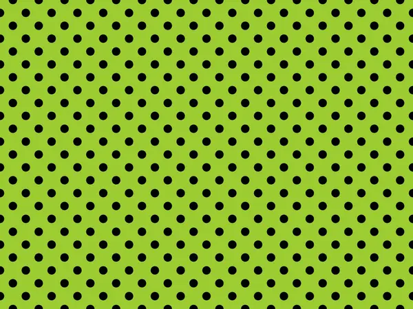 Black Polka Dots Pattern Yellow Green Useful Background — Zdjęcie stockowe
