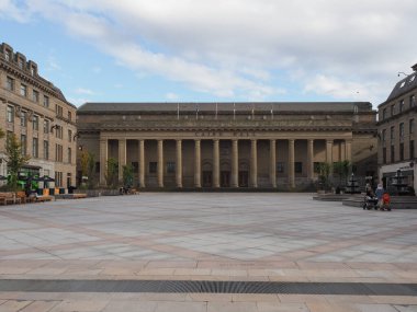 DUNDEE, İngiltere - 12 Eylül 2023: Caird Hall konser salonu