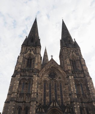 Edinburgh, İngiltere 'deki St. Mary piskoposluk katedrali.