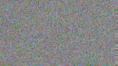 Renk TV statik gürültüsü arka plan olarak kullanışlı