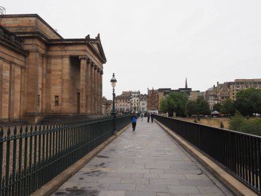 EDINBURGH, İngiltere - 15 Eylül 2023: İskoçya Ulusal Galerisi