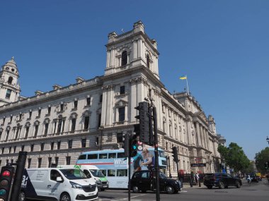 LONDON, İngiltere - 8 Haziran 2023: HMRC Majesteleri Maliye ve Gümrük İdaresi