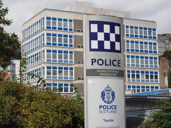 stock image DUNDEE, UK - SEPTEMBER 12, 2023: Police Scotland Tayside divisional headquarters