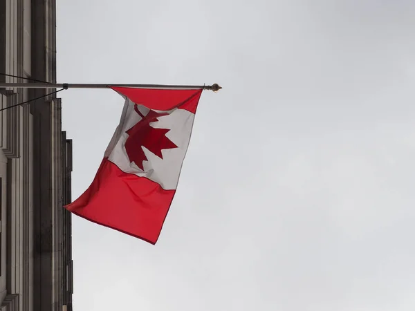 the Canadian national flag of Canada, America