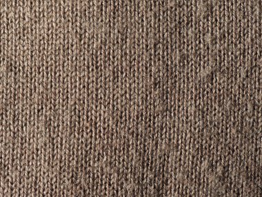kahverengi yün kumaş dokusu arka plan olarak kullanışlı