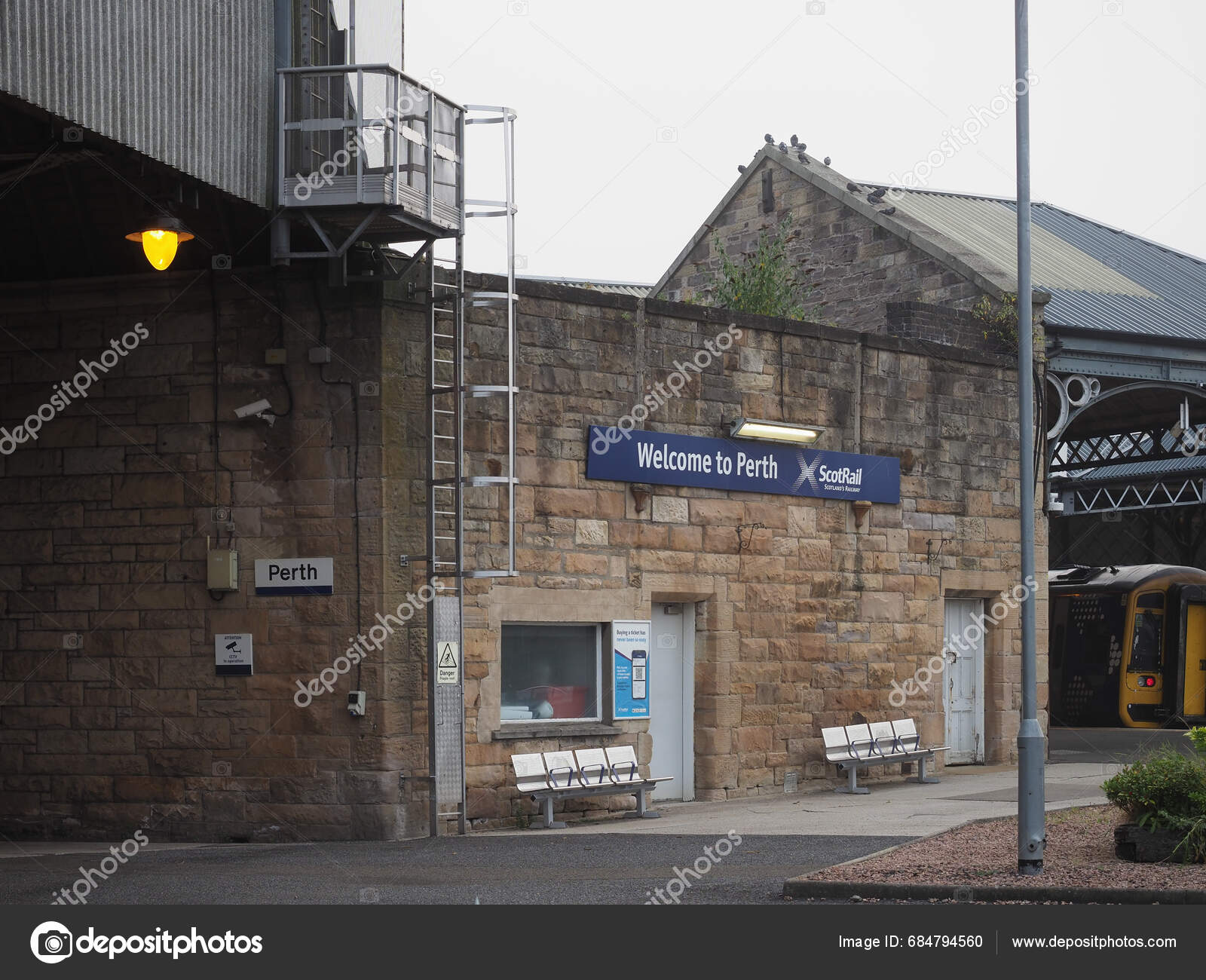 Perth September 2023 Perth Railway Station Stock Editorial Photo