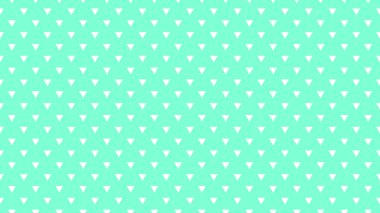 white colour triangles pattern over aquamarine cyan useful as a background