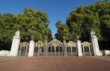 Canada Gate at Buckingham Palace in London, UK