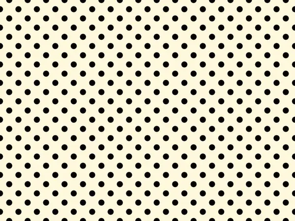 black polka dots pattern over cornsilk useful as a background
