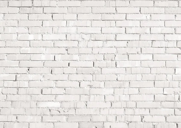 industrial style white brick wall useful as a background