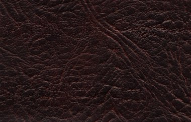 Endüstriyel tarzı koyu kahverengi deri örneği arka plan olarak kullanışlı