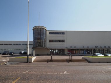 BEXHILL ON SEA, İngiltere - HAZİRAN 05, 2023: De La Warr Pavyonu