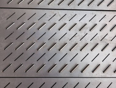 Sanayi tipi gri çelik dokusu arka plan olarak kullanışlı