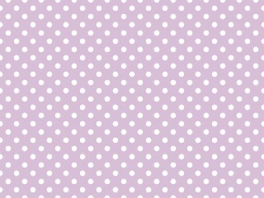 white polka dots pattern over thistle useful as a background