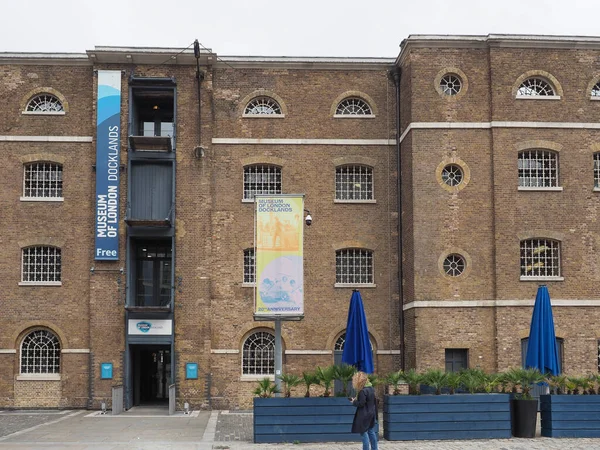 London Großbritannien Juni 2023 Museum London Docklands — Stockfoto