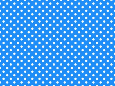 desenli beyaz benekli benekler arka plan olarak kullanışlı dodger mavisi üzerinde desen