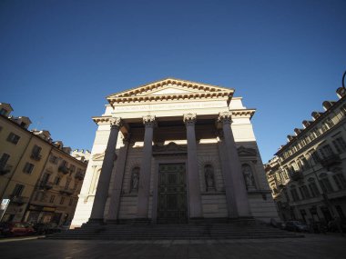 TURIN, İTALYA - 28 Kasım 2023: Chiesa di San Massimo Kilisesi