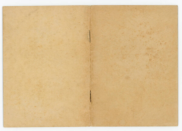 blank booklet cover double page vintage paper texture with copy space