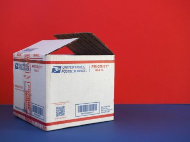 WASHINGTON, ABD - Kasım 06, 2023: USPS ABD Posta Servisi