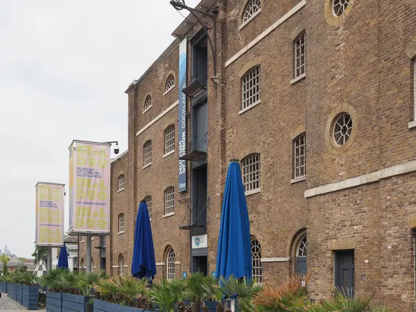 stock image LONDON, UK - JUNE 07, 2023: Museum of London Docklands