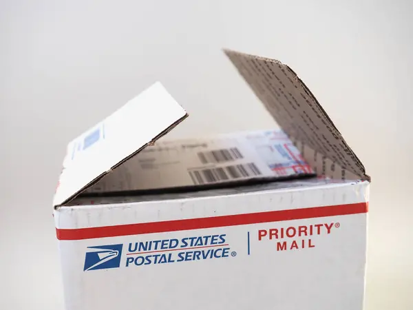 Washington Usa November 2023 Usps Verenigde Staten Postpakket — Stockfoto