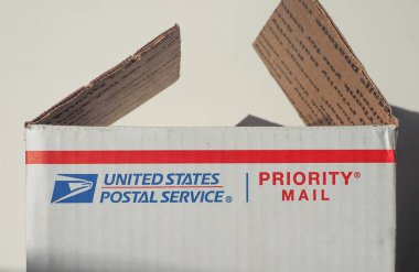 WASHINGTON, ABD - Kasım 06, 2023: USPS ABD Posta Servisi
