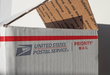 WASHINGTON, ABD - Kasım 06, 2023: USPS ABD Posta Servisi