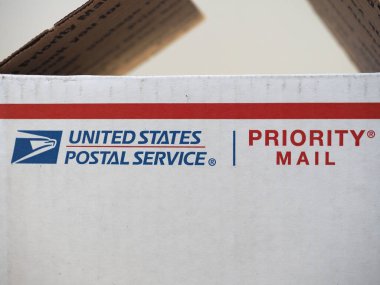 WASHINGTON, ABD - Kasım 06, 2023: USPS ABD Posta Servisi