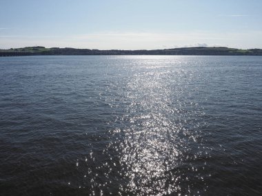 Tay 'deki Newport şehri Dundee' den görüldü.