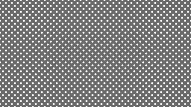 white polka dots pattern over dim gray useful as a background