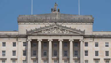 Parliament Buildings (aka as Stormont) in Belfast, UK clipart