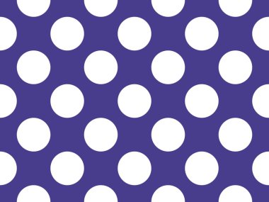 Beyaz renk puantiye deseni üzerinde koyu mavi mor bir arkaplan olarak kullanışlı