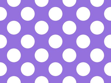 Beyaz renkli benekler, arka plan olarak kullanışlı orta mor üzerine noktalar çiziyor