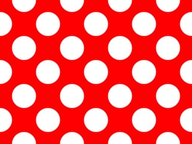 Beyaz renk benekler kırmızı üzerinde desen bir arkaplan olarak kullanışlı