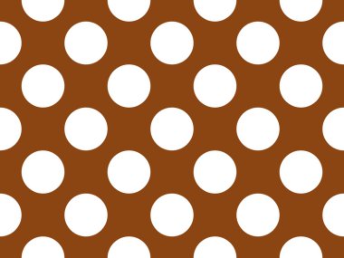 Beyaz renkli benekler, kahverengi eyerin üzerindeki desen, arka plan olarak kullanışlı.