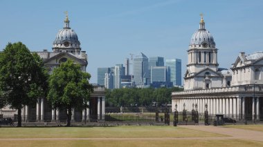 Londra şehir manzarası görünümünü