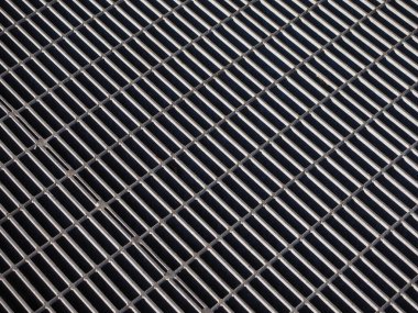 Sanayi tipi gri çelik ağ dokusu arka plan olarak kullanışlı