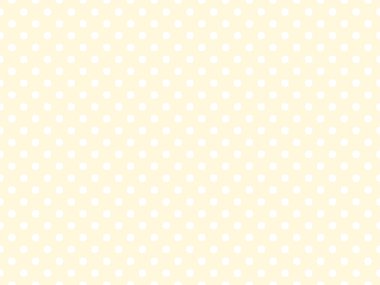 white polka dots pattern over cornsilk useful as a background